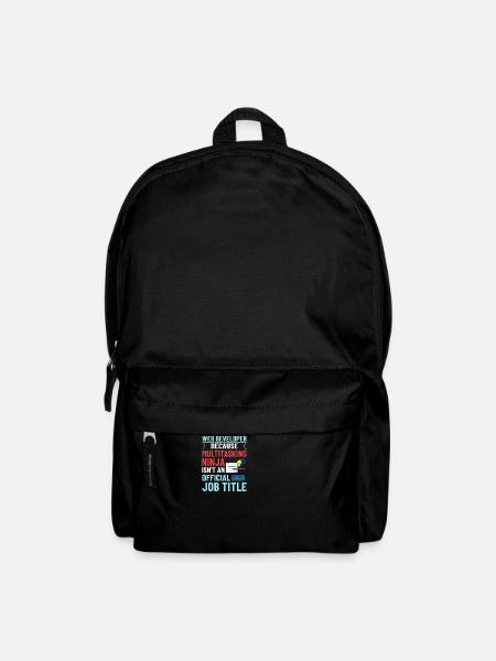 Web Entwicklung Webentwickler Entwickler Manager - Rucksack - Schwarz