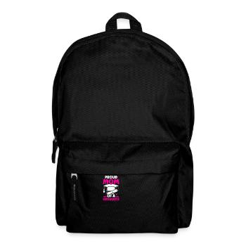Proud Mother of a Graduate Degree - Backpack - black - Front