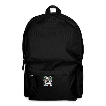 Best Homeschool Papa Ever Homeschooling - Backpack - black - Front