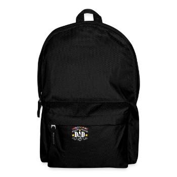 Homeschooling Papa Father's Day Homeschool Father - Backpack - black - Front
