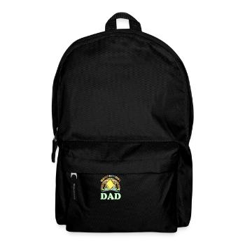 Homeschool Papa Homeschooling Father Father's Day - Backpack - black - Front