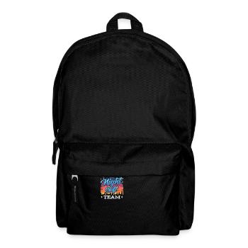 Équipe de nuit Collègue de travail de nuit - Sac à dos - noir - Devant