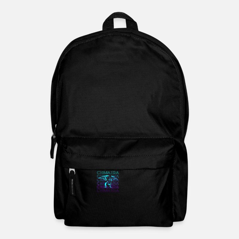 Chimera Ancient Greek Mythology Retro Gift - Backpack - black