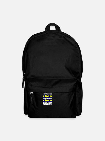 Skandinavien Schweden Schwedenische Oma Schweden - Rucksack - Schwarz