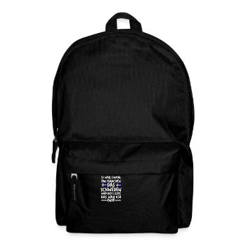 Skandinavien Schweden Schwede Schwedisch - Rucksack - Schwarz - Vorne