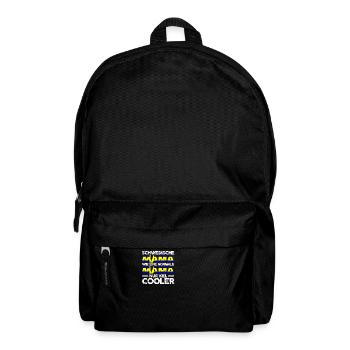 Schweden Schwedenische Mama Schweden Mutter Skandi - Rucksack - Schwarz - Vorne