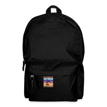 I’d Rather Be WingFoil Boarding - Surfeur Hydrofoil - Sac à dos - noir - Devant