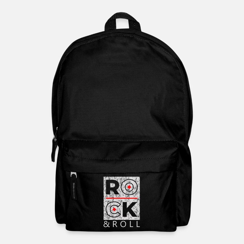 Rock & Roll Rock N Roll Rock AND Roll - Sac à dos - noir