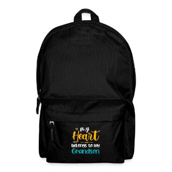 Autistic Tshirt Autimus Gift Asperger Children - Backpack - black - Front