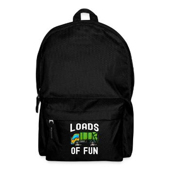 Garbage Man Gift Garbage Garbage Collection Waste Profession - Backpack - black - Front
