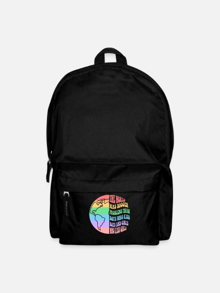 Boys Who Kiss Boys Girls Who Kiss Girls - Backpack - black
