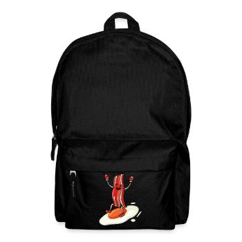 Baconholic Meat Lover Bacon Eater Keto Ketog - Sac à dos - noir - Devant