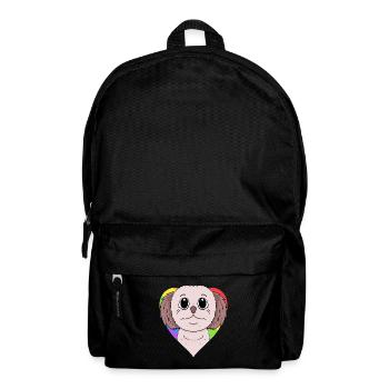 Shih Tzu Dog - Backpack - black - Front