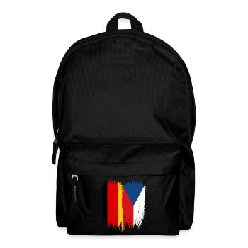Germany Flag Czech Republic - Backpack - black - Front