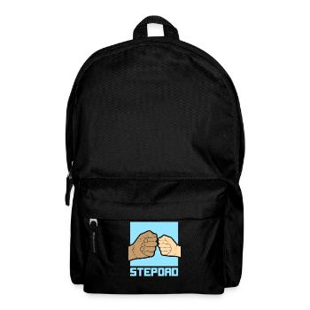 Stiefvater Stepdad Stiefpapa Vatertag - Rucksack - Schwarz - Vorne