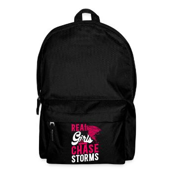 Météorologie des ouragans Storm Chaser - Sac à dos - noir - Devant