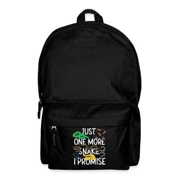 Snake Serpent Just One More Snake - Rucksack - Schwarz - Vorne