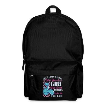 Snake Serpent Girl Once Upon A - Backpack - black - Front