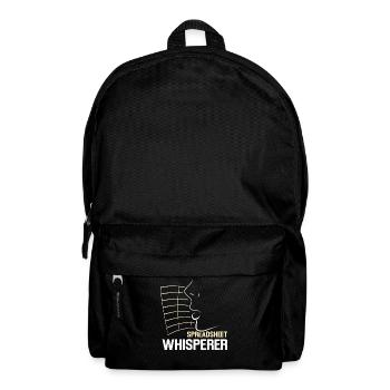 Spreadsheet Colleague Accountant Work Table - Backpack - black - Front