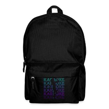 Karaoké Chanteur Rétro - Sac à dos - noir - Devant