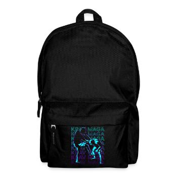 Krav Maga Rétro - Sac à dos - noir - Devant