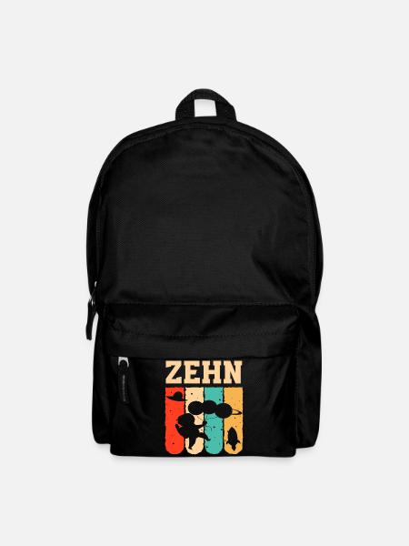 Astronaut 10. Geburtstag Weltraum Jungen Geschenk - Rucksack - Schwarz