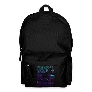Korfball Player Retro - Backpack - black - Front