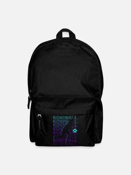 Korfball Player Retro - Backpack - black