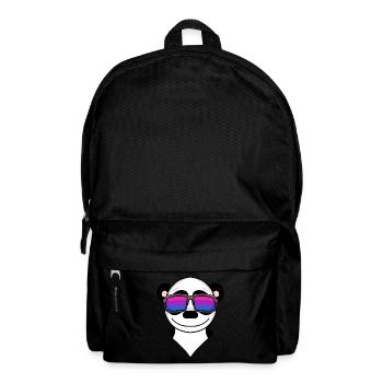 Bisexual Panda Gift - Backpack - black - Front