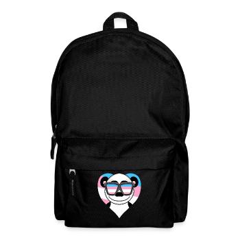 Transgender Transsexual Panda Gift - Backpack - black - Front