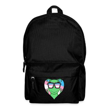 Transgender Transsexuell Alien Geschenk - Rucksack - Schwarz - Vorne