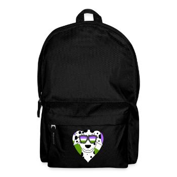 Genderqueer Lgbt Dog Dalmatian - Backpack - black - Front