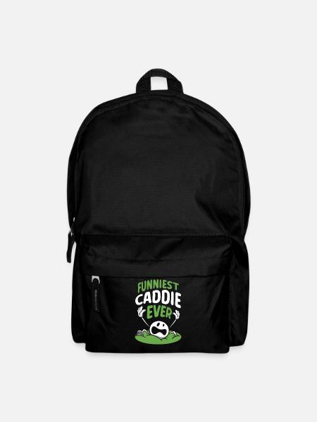 Der Witzigste Caddie Aller Zeiten Golfen Golf - Rucksack - Schwarz