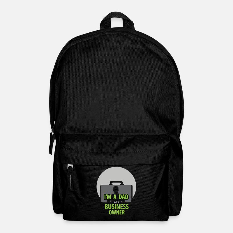 Ich Bin Ein Vater Und Ein Geschäftsinhaber CEO - Rucksack - Schwarz