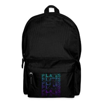 Pilates Fitness Training Retro - Backpack - black - Front