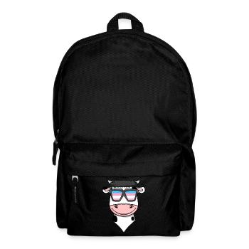 Transgender Transsexuell Kuh Geschenk - Rucksack - Schwarz - Vorne