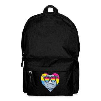 Pansexual Rhino Gift - Backpack - black - Front