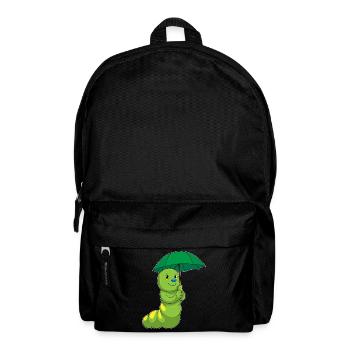 Parapluie chenille - Sac à dos - noir - Devant