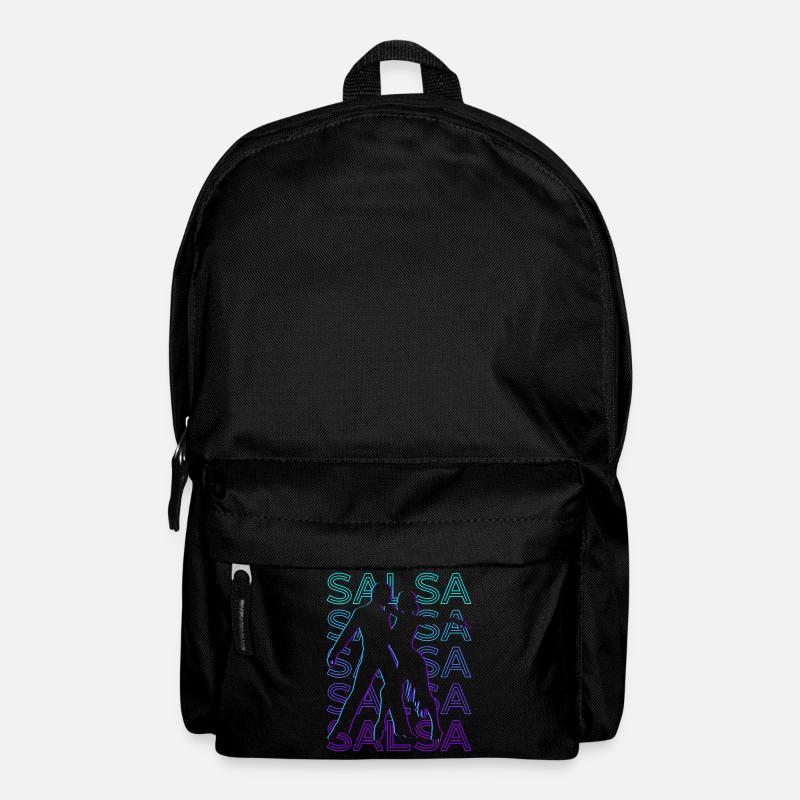 Salsa danse Salsa danse Salsa danseur Retro - Sac à dos - noir