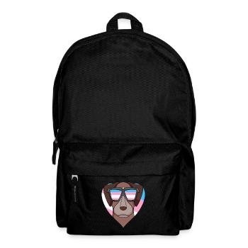Transgender Transsexuell Pointer Hund Geschenk - Rucksack - Schwarz - Vorne