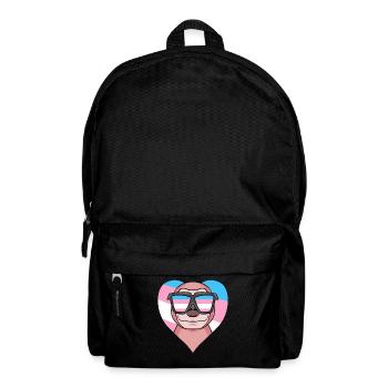 Transgender Transsexuell Faultier Geschenk - Rucksack - Schwarz - Vorne