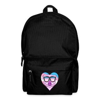 Transgender Transsexuell Schwein Geschenk - Rucksack - Schwarz - Vorne