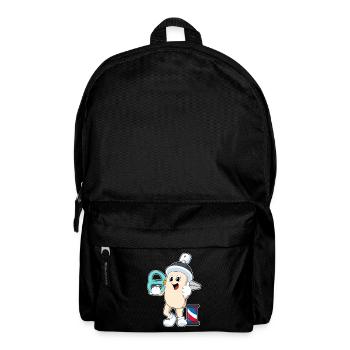 Laca pour coiffure ciseaux - Sac à dos - noir - Devant