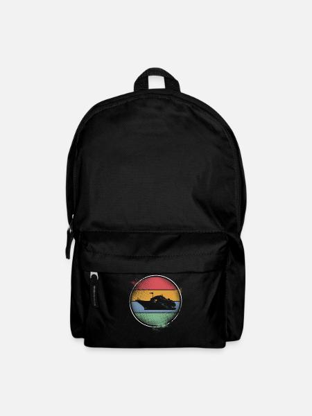 Kreuzfahrtschiff Kreuzfahrt - Rucksack - Schwarz