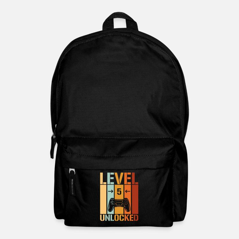 5. Geburtstag Level 5 unlocked - Rucksack - Schwarz