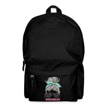 Childcare Daycare Provider Teacher - Backpack - black - Front