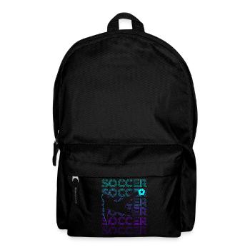 Joueur de football Rétro - Sac à dos - noir - Devant