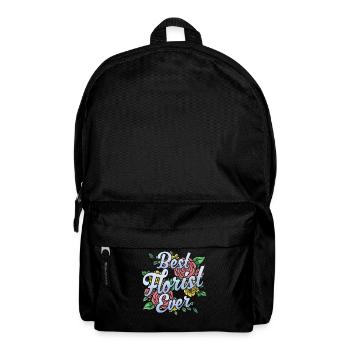 Bester Florist Aller Zeiten Blume Blumenladen - Rucksack - Schwarz - Vorne