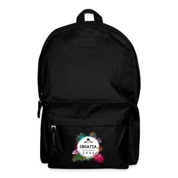Croatia 2022 Colorful - Backpack - black - Front