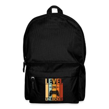 26th Birthday Level 26 unlocked - Backpack - black - Front
